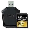 Card SDHC Lexar Professional RDR 32GB 2000X UHS2 + Card Reader