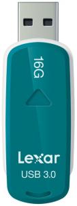 Lexar JumpDrive S37 16GB 16Giga Bites USB 3.0 (3.1 Gen 1) Type-A Verde, Alb memorii flash USB