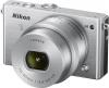 Nikon 1 j4 18 mp argintiu kit + 1 nikkor vr 10-30mm