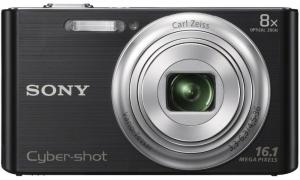 Aparat foto digital Sony DSC-W730B 16.1 MP Negru