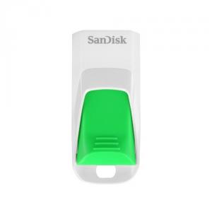 Stick USB 2.0 SanDisk Cruzer Edge 8GB Alb-Verde