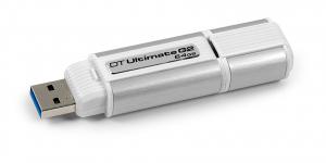 Stick USB 3.0 Kingston DataTraveler Ultimate G2 64GB Argintiu