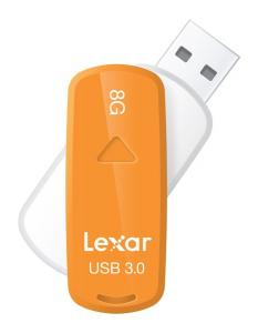 Stick USB 3.0 Lexar JumpDrive S33 8GB Portocaliu