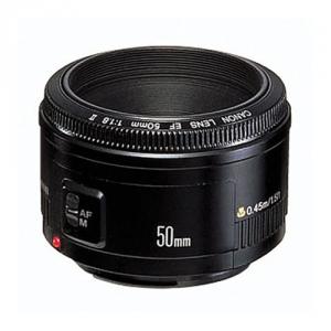 Obiectiv Canon EF 50mm f/1.8 II Negru