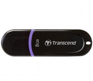 Stick USB 2.0 Transcend JetFlash 300 8GB Negru