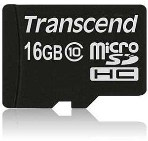 Transcend 16GB microSDHC