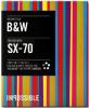 1x8 film impossible sx 70 b&w hard color edition