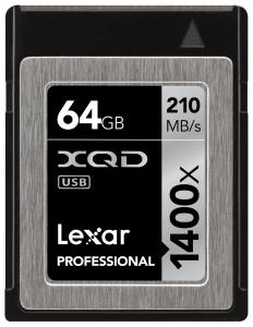Card XQD Lexar Professional 2.0 64GB 1400x