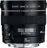 Obiectiv Canon EF 20mm f/2.8 USM Negru