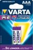 Varta 2x 1.5v aaa litiu