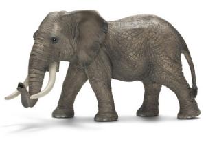 Figurina Schleich Elefant african mascul 14656 Gri