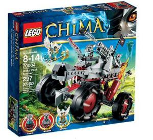 LEGO Legends of Chima: Masina Pack Tracker a lui Wak