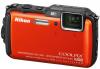 Aparat foto digital Nikon Coolpix AW120 16 MP Portocaliu