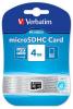 Verbatim Micro SDHC 4GB