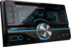 CD player auto cu Bluetooth Kenwood DPX-405BT Negru
