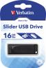 Stick usb 2.0 verbatim slider 16 gb