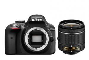 Nikon D3300 Negru Kit + AF-P 18-55mm VR