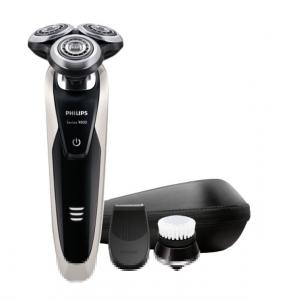 Philips SHAVER Series 9000 S9090/43 Rotatie Foarfeca Negru, Metalic aparate de ras pentru barbati