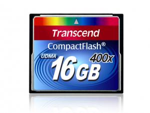 Transcend 400x CompactFlash Card, 16GB