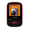 MP3 SanDisk Sansa Clip Sport 4GB Negru - Rosu