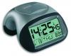 Ceas cu alarma tfa 98.1017 negru - argintiu