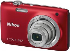 Aparat foto digital Nikon COOLPIX S2800 20 MP Rosu