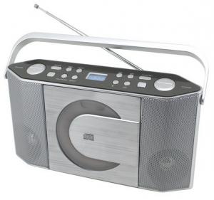 CD Player cu radio Soundmaster RCD1750SI Argintiu