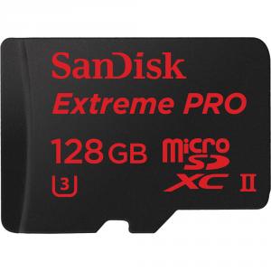 Card microSDXC Sandisk Extreme Pro 128GB UHS-I 3
