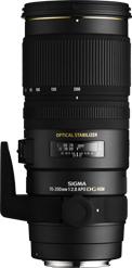 Obiectiv Sigma 70-200mm f/2.8 EX DG OS HSM APO - Canon EF Negru