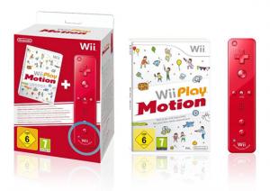 Joc Nintendo Wii Play Motion + Wii Remote Plus Rosu