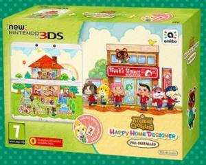 Nintendo New 3DS + Animal Crossing: Happy Home Designer Pack