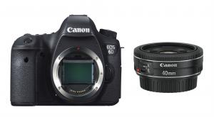 Canon EOS 6D Negru Kit + 40mm f/2.8