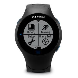 Ceas pentru sport cu GPS Garmin Forerunner 610 + HRM Negru