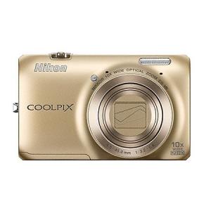 Aparat Foto Digital Nikon CoolPix S6300 16 MP Gold