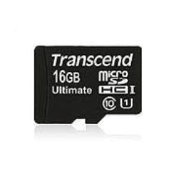 Card microSDHC Transcend 16GB Ultimate Class 10 UHS-I