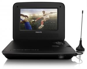 DVD Player portabil Philips PD7015 Negru