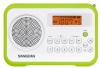 Radio portabil sangean pr-d18 alb - verde