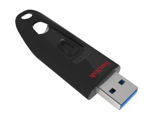 Sandisk 128GB, USB 3.0 128Giga Bites USB 3.0 (3.1 Gen 1) Type-A Negru memorii flash USB