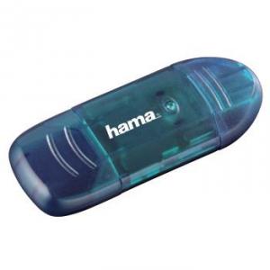 Card reader Hama 114730 USB 2.0 Albastru