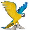 Figurina Schleich Papagal albastru galben 14690