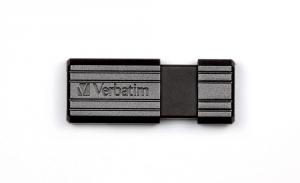 Verbatim PinStripe 4GB 4Giga Bites USB 2.0 Negru memorii flash USB