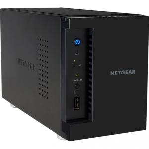 NAS Netgear ReadyNAS RN10200, Diskless, 2x3.5" SATA, USB 3.0 Negru