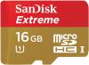 Card microSDHC cu adaptor SD Sandisk Extreme 16GB UHS-I