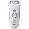 Epilator braun silk-a©pil 7681 alb - argintiu