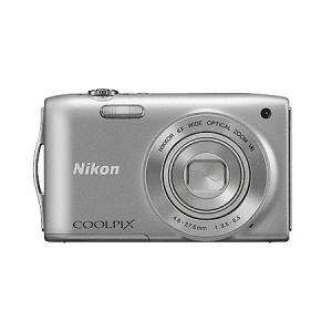 Aparat Foto Digital Nikon CoolPix S3300 16.0 MP Argintiu