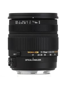 Obiectiv Sigma 17-70mm f/2.8-4 DC Macro OS HSM - Canon Negru