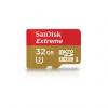 Card microSDHC cu adaptor SD Sandisk Extreme 32GB UHS-I