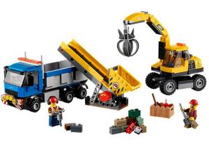 LEGO City - Excavator si camion