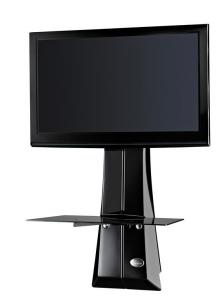 Stand fix TV LCD Meliconi Ghost 1000 VESA 32" - 63" 70 Kg Negru