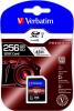 Verbatim SecureDigital SDXC 256GB 256Giga Bites SDXC UHS-I Class 10 memorie flash